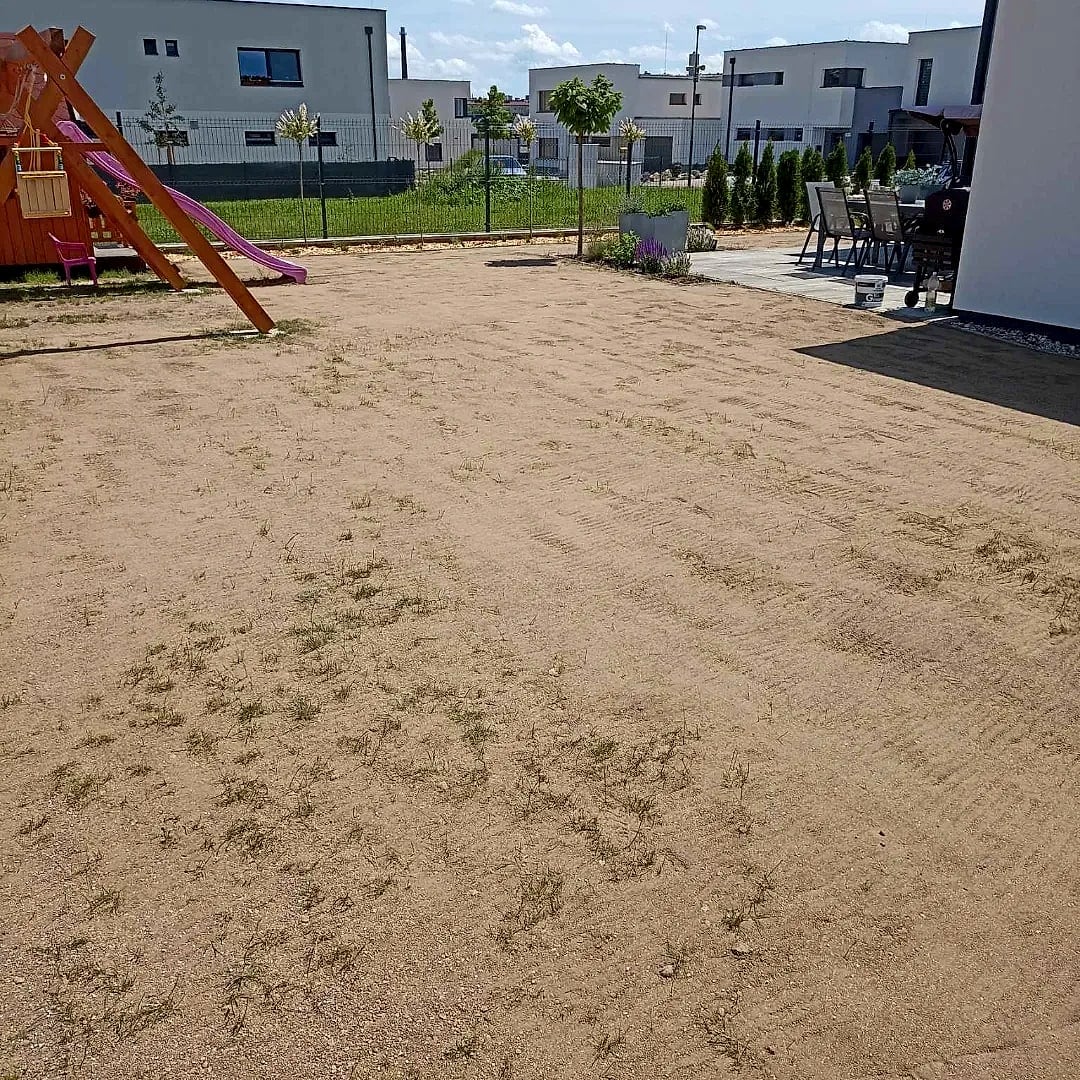Zahrada připravená na výsev